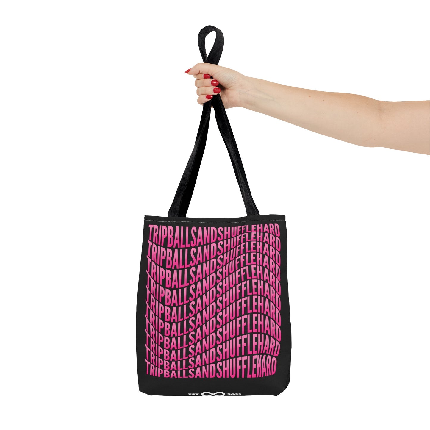 TBASH Big Wave Hot Pink Tote Bag